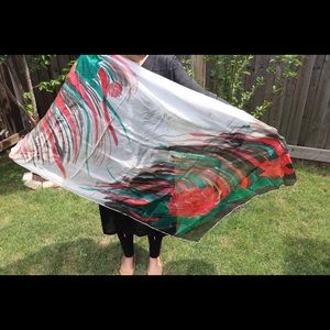 Handmade China silk scarf